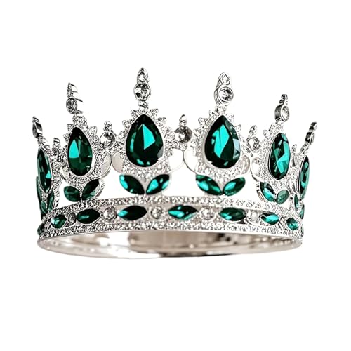Vintage Tiara Krone Für Frauen Strass Hochzeit Glitzernde Braut Diadem Haarschmuck Ideal Für Hochzeiten Verlobungen Und Besondere Anlässe von Generisch