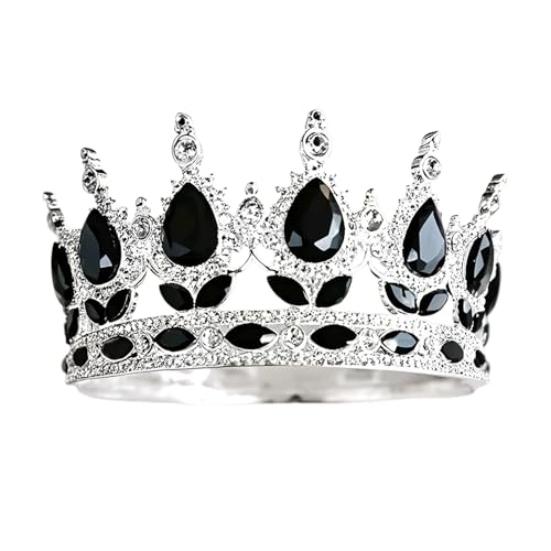 Vintage Tiara Krone Für Frauen Strass Hochzeit Glitzernde Braut Diadem Haarschmuck Ideal Für Hochzeiten Verlobungen Und Besondere Anlässe von Generisch