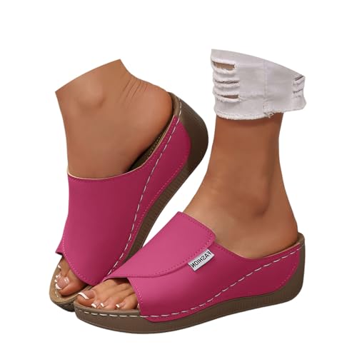 Vivastep Sandalen Damen Sommer Ergonomische Rutschfeste Orthopädische Sandaletten zur Schmerzlinderung Slip in Pantoletten Platform Bequem Keilsandalen Hausschuhe Sommerschuhe 36-43 EU Vivastep Sandalen Damen Sommer Ergonomische Rutschfeste Orthopädische Sandaletten zur Schmerzlinderung Slip in Pantoletten Platform Bequem Keilsandalen Hausschuhe Sommerschuhe 36-43 EU von Generisch