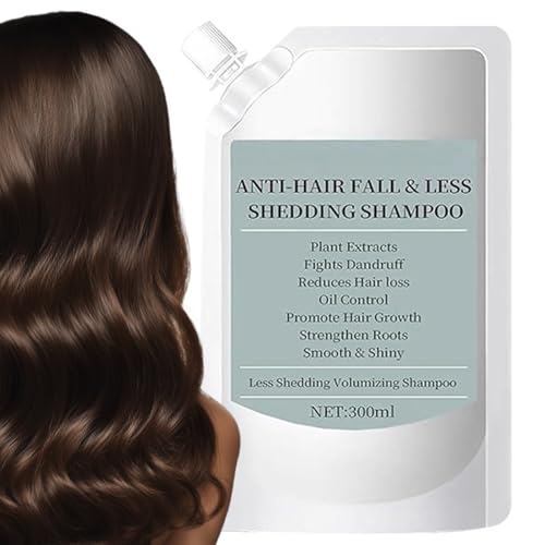 Volumizing Shampoo,Volumenspendendes Und Stärkendes Haarshampoo | 300ml Reinigungspflege Mit Natürlichen Pflanzen - Zur Haarpflege Für Männer Frauen Erwachsene Teenager Und von Generisch