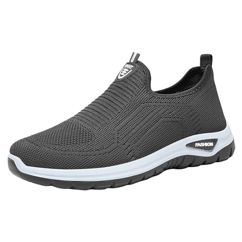 Walking Schuhe Herren Weit, Joggingschuhe Herren Gedämpft Arbeitsschuhe Komfortable Trekkingschuhe Slip On Walkingschuhe Sommerschuhe Schnürhalbschuhe Hochwertiges Reiseschuhe Laufschuhe Walking Schuhe Herren Weit, Joggingschuhe Herren Gedämpft Arbeitsschuhe Komfortable Trekkingschuhe Slip On Walkingschuhe Sommerschuhe Schnürhalbschuhe Hochwertiges Reiseschuhe Laufschuhe von Generisch
