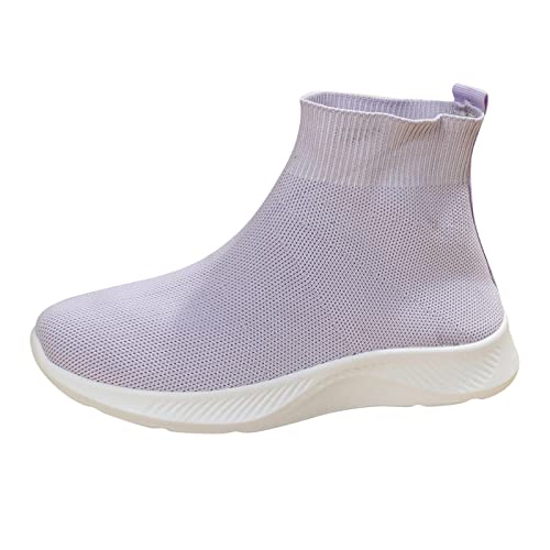 Walkingschuhe Damen, Freizeitschuhe Damen Sommer Mit Keilabsatz High-Top Shoes Slip On Weichen Sohle Sneaker Mesh Atmungsaktiv Sportschuhe Bequeme Straßenlaufschuhe Fashion Barfußschuhe Walkingschuhe Damen, Freizeitschuhe Damen Sommer Mit Keilabsatz High-Top Shoes Slip On Weichen Sohle Sneaker Mesh Atmungsaktiv Sportschuhe Bequeme Straßenlaufschuhe Fashion Barfußschuhe von Generisch