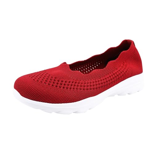 Walkingschuhe Damen Trachtenschuhe Leicht Weite H Pumps Turnschuhe Vermascht Sneaker Sommer Atmungsaktiv Krankenschwester Sportschuhe Bequeme Outdoor Sommerschuhe von Generisch