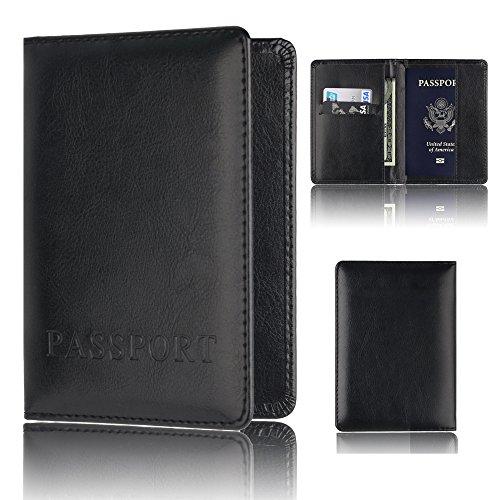 Wallets for Men, Protektor Passport Soft Business Wlet Card Abdeckung Passporttasche Brieftasche Damen Groß Billig Geldklammer Portemonnaie Kleine Brieftasche Geldbörse von Generisch