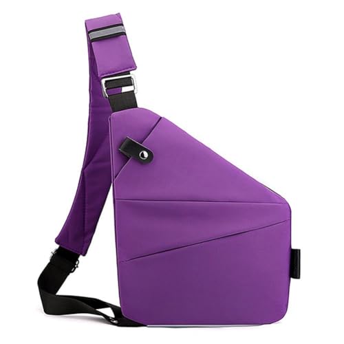 Wander Plus Anti-Diebstahl-Reisetasche, Wander Plus Anti-Diebstahl-Tasche, Crossbody-Tasche, Sport-Hüfttasche, schlanke Umhängetasche, sichere Hüfttasche für aktive Reisende und den täglichen von Generisch