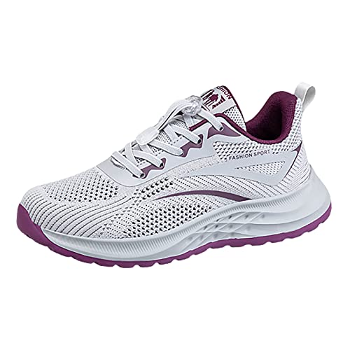 Wanderschuhe Damen Sneaker Trekkingschuhe Laufschuhe Sommer Schuhe Sportschuhe Fitness Gym Trailrunning Trainingsschuhe Kletterschuhe Halbschuhe Turnschuhe Leichte Rutschfest Wasserdicht Bequeme von Generisch