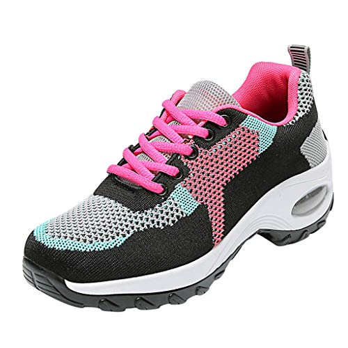 Wanderschuhe Damen Turnschuhe Sneaker Trainingsschuhe Sommer Schuhe Trekkingschuhe Atmungsaktiv Trailrunning Gymnastikschuhe Sportschuhe Kletterschuhe Laufschuhe Halbschuhe Outdoor Bequeme Leichte von Generisch