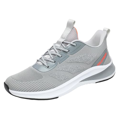 Wanderschuhe Herren Breite Füße Arbeitsschuhe Plateau Casual Mesh Walking Sneakers Outdoor Laufen Sportschuhe Schuhe Herren Chunky Damen Aufzug Schuhe rutschfest Sportschuhe Ergonomischer von Generisch