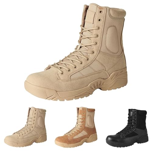 Wanderschuhe Herren Damen Gefüttert Wasserdicht: Verschleißfest Fitnessschuhe Winterschuhe Rutschfest Stiefeletten Slip On Schuhe Stiefe Trekkingschuhe Schneestiefel Bequeme Sportschuhe von Generisch