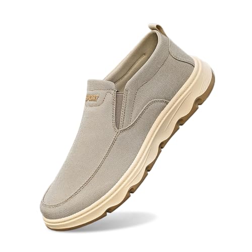 Wanderschuhe Herren Lässige Offroad Freizeitschuhe Flach rutschfest Barfußschuhe Damen Aufzug Schuhe Ohne Schnürung Wanderschuhe Fussballschuhe Kunstrasen Jugendliche Wasserdichter Schmerzlindernder von Generisch