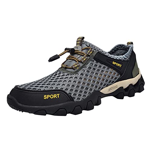 Wanderschuhe Herren Leder Sneaker Weich Walkingschuhe Leicht Laufschuhe rutschfest Outdoorschuhe Mit Schnürsenkel Trekkingschuhe Bequeme Turnschuhe Urban Joggingschuhe Modische Freizeitschuhe Wanderschuhe Herren Leder Sneaker Weich Walkingschuhe Leicht Laufschuhe rutschfest Outdoorschuhe Mit Schnürsenkel Trekkingschuhe Bequeme Turnschuhe Urban Joggingschuhe Modische Freizeitschuhe von Generisch