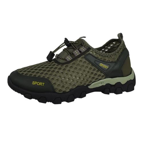 Wanderschuhe Herren Leder Sneaker Weich Walkingschuhe Leicht Laufschuhe rutschfest Outdoorschuhe mit Schnürsenkel Trekkingschuhe Bequeme Turnschuhe Urban Joggingschuhe Modische Freizeitschuhe Wanderschuhe Herren Leder Sneaker Weich Walkingschuhe Leicht Laufschuhe rutschfest Outdoorschuhe mit Schnürsenkel Trekkingschuhe Bequeme Turnschuhe Urban Joggingschuhe Modische Freizeitschuhe von Generisch