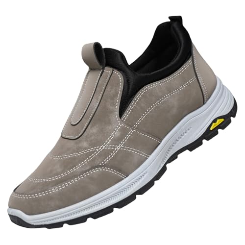 Wanderschuhe Herren Mit Arch Support Extra Breit Trekkingschuhe Leichte Rutschfeste Outdoorschuhe Atmungsaktiv Walkingschuhe Slip On Turnschuhe Sportschuhe Mit FußGewöLbestüTze Bequeme Freizeitschuhe von Generisch