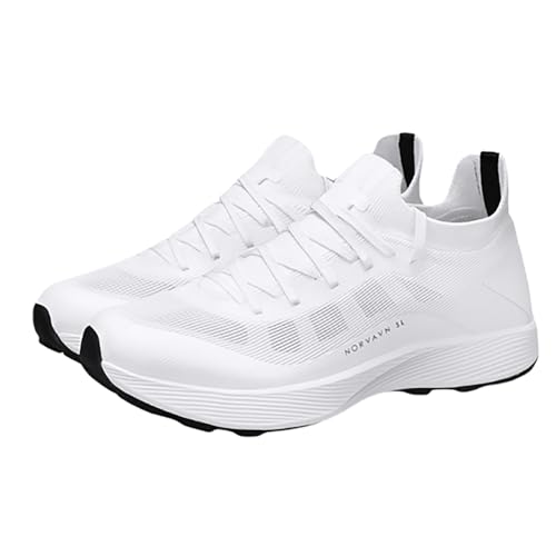 Wanderschuhe Herren Plateau Schnürhalbschuhe Mesh Atmungsaktive Walkingschuhe Chunky Trekkingschuhe Leichtgewichts Hiking Shoes Orthopädische Turnschuhe Verschleißfest Sneaker von Generisch