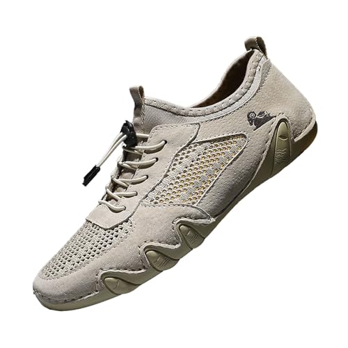 Wanderschuhe Herren Sportlich StraßEnlaufschuhe Flach rutschfest Barfußschuhe Outdoor Sport Football Schuhe Atmungsaktive Sport Fußball Leicht Walkingschuhe Herren Damen Unisex Komfort Schuhe von Generisch