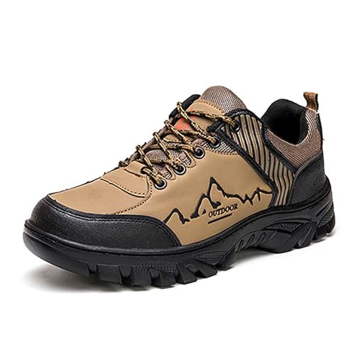 Wanderschuhe Herren Trekkingschuhe Schuhe Hiking Shoes Wasserdicht Wanderschuh Sommer Leicht wasserdichte Tracking Angelschuhe Winterschuhe Laufschuhe Treckingschuhe Wander Bergschuhe von Generisch