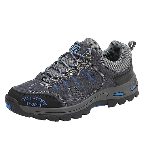 Wanderschuhe Herren Turnschuhe Trekkingschuhe Laufschuhe Sneaker Halbschuhe Bequeme Sportschuhe Sommer Schuhe Wanderstiefel Trailrunning Hikingschuhe Kletterschuhe Walkingschuhe Outdoor Atmungsaktiv von Generisch
