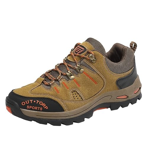 Wanderschuhe Herren Turnschuhe Trekkingschuhe Trailrunning Schuhe Outdoorschuhe rutschfest Sportschuhe Laufschuhe Walkingschuhe Sneaker Sommer Hikingschuhe Kletterschuhe Wanderstiefel Militärische von Generisch