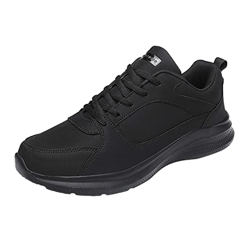 Wanderschuhe Herren Unsichtbare Heben Höhere Shoes Plateau Casual Mesh Walking Sneakers Ohne Schnürung Wanderschuhe Fußballschuhe Herren Professionelle Weiche Sohle Freizeitschuhe von Generisch