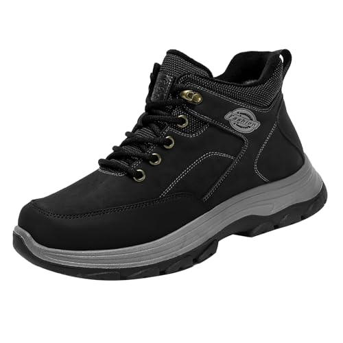 Wanderschuhe für Paare, Damen, Herren, Baumwolle, kurze Schuhe, Stiefel, Herrenstiefel, Größe 47, Schwarz , 39 EU Wanderschuhe für Paare, Damen, Herren, Baumwolle, kurze Schuhe, Stiefel, Herrenstiefel, Größe 47, Schwarz , 39 EU von Generisch