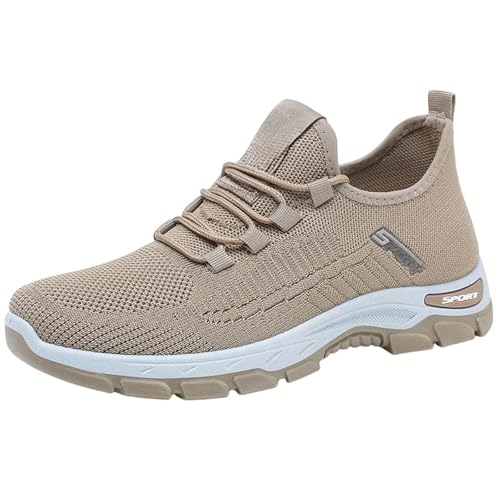 Wanderstiefel Herren Leicht Fitnessschuhe Gym Tennisschuhe Weich-Leicht Laufschuhe Schnell Trocknend Gesundheitsschuhe Bogenunterstützung Orthopädische Schuhe Große Größe Joggingschuhe von Generisch