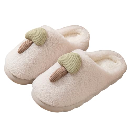 Warme Hausschuhe Damen, Gemütliche Pantoffeln mit Blumenmustern, Bequeme Kuschelslipper für Zuhause, Winter Pantoffeln mit Flauschiger Innenseite, Anti-Rutsch Hausschuhe für Küche, Schlafzimmer Warme Hausschuhe Damen, Gemütliche Pantoffeln mit Blumenmustern, Bequeme Kuschelslipper für Zuhause, Winter Pantoffeln mit Flauschiger Innenseite, Anti-Rutsch Hausschuhe für Küche, Schlafzimmer von Generisch