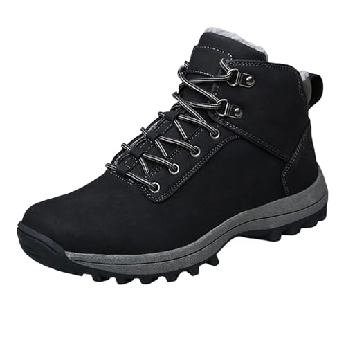 Warme Winterschuhe Herren Damen Winterstiefel Outdoor Winterboots Gefüttert Schneestiefel Verschleißfest Arbeitsschuhe Wasserdicht Wanderstiefel Damenstiefel & Stiefeletten von Generisch