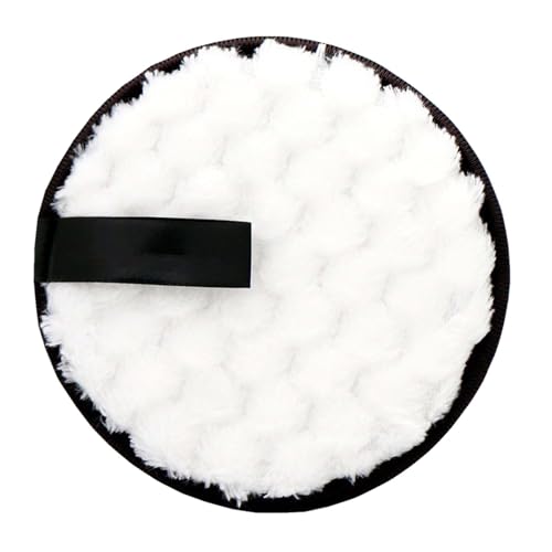 Waschbar Abschminkpads | Make-up Entferner Pads | Mikrofaser Runde Weiche Gesichtsreinigung Puffs | Waschbar und Wiederverwendbar Doppelseitige Make-up Pads | Einfaches Entfernen von Make-up (4) von Generisch