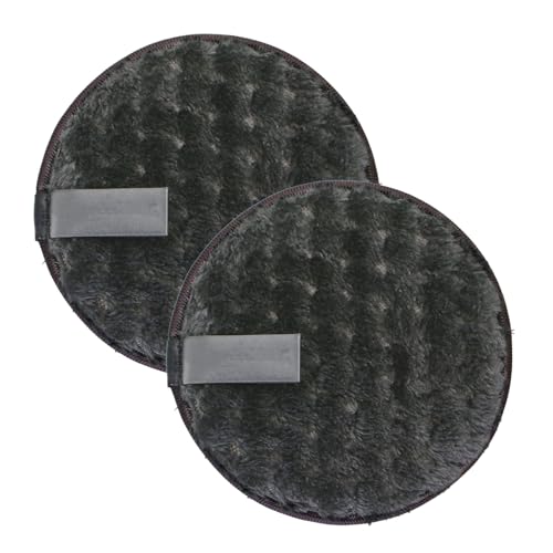 Waschbar Abschminkpads | Make-up Entferner Pads | Mikrofaser Runde Weiche Gesichtsreinigung Puffs | Waschbar und Wiederverwendbar Doppelseitige Make-up Pads | Einfaches Entfernen von Make-up (4) von Generisch