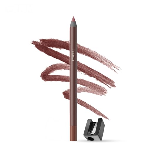Wasserfester Eyeliner, Makeup-Eyeliner-Stift, Hochpigmentiert und Wischfest, Leicht Aufzutragen mit Weicher Spitze, Für präzise Linien und langanhaltenden Halt (Pflaume) von Generisch