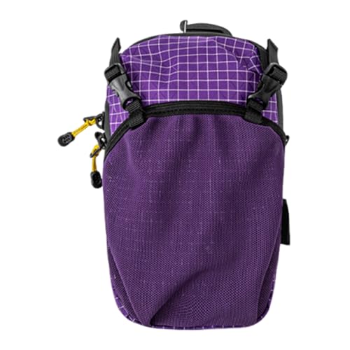Wasserflaschen-Tragetasche, Handy-Gurthalter, verstellbare Schultertasche, isolierte Getränke-Aufbewahrungstasche, langlebige Reisehülle für Fitnessstudio, Wandern, Sport, Rucksack, Fahrrad, violett Wasserflaschen-Tragetasche, Handy-Gurthalter, verstellbare Schultertasche, isolierte Getränke-Aufbewahrungstasche, langlebige Reisehülle für Fitnessstudio, Wandern, Sport, Rucksack, Fahrrad, violett von Generisch