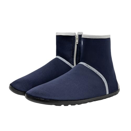 Wasserschuhe Damen Regenstiefel Aquaschuhe Schnell Trocknend Strandschuhe Surfschuhe Leicht rutschfest Regenschuhe Outdoor Rain Boots mit Breiter Zehenbox Dicke Sohle von Generisch