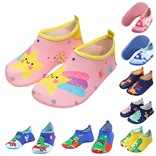 Wasserschuhe Kinder Mädchen Barfussschuhe Hausschuhe Sommer Junge Leichte Rutschfeste Pantoffeln Weich Lauflernschuhe Kindergarten Slippers Atmungsaktive Baby Turnschläppchen Unisex Strand Schwimmen Wasserschuhe Kinder Mädchen Barfussschuhe Hausschuhe Sommer Junge Leichte Rutschfeste Pantoffeln Weich Lauflernschuhe Kindergarten Slippers Atmungsaktive Baby Turnschläppchen Unisex Strand Schwimmen von Generisch