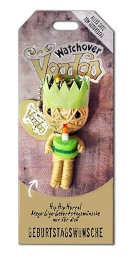 Watchover Voodoo Anhänger Voodoo-Puppe mit Spruch - Geburtstagswünsche 020 von Generisch
