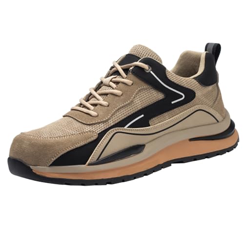 Waterproof Shoes for Men Trekkingschuhe Herren Wanderschuhe Große Größe Straßenlaufschuhe rutschfest Sneaker Verschleißfest Kletterschuhe Running Outdoorschuhe Wanderschuhe Herren wasserdicht von Generisch