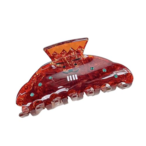 Weihnachten Haarspange Haarklammer Weihnachtskrallen - Haarklammer Dicke Haarspange Haarklammer Elegante Haarstyling Haarspange Damen Weihnachten p von Generisch