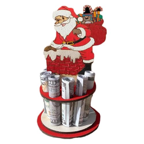 Weihnachts-Geldhalter-Ornamente, Geldhalter Aus, Geldklammerhalter-Dekoration - Sorgfältig Gefertigter Geldaufbewahrungsclip -Für Arbeitszimmer, Weihnachtsfeier, Schlafzimmer, Wohnzimmer von Generisch