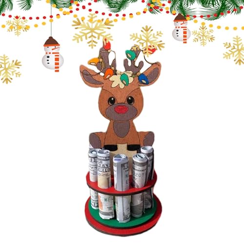 Weihnachts-Geldhalter-Ornamente, Geldhalter Aus, Geldklammerhalter-Dekoration - Sorgfältig Gefertigter Geldaufbewahrungsclip -Für Arbeitszimmer, Weihnachtsfeier, Schlafzimmer, Wohnzimmer von Generisch