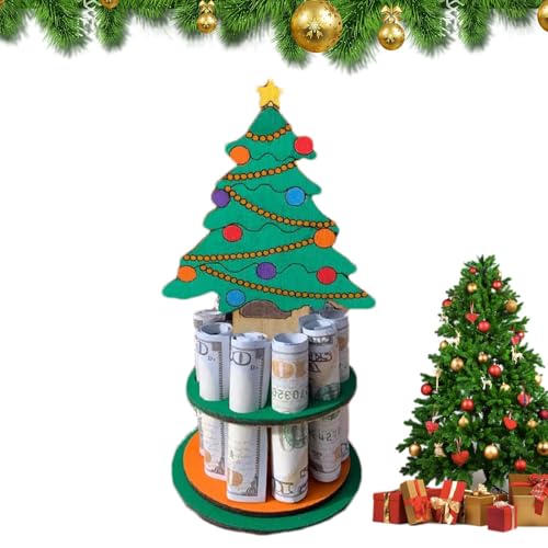 Weihnachts-Geldhalter-Ornamente, Geldhalter Aus, Geldklammerhalter-Dekoration - Sorgfältig Gefertigter Geldaufbewahrungsclip -Für Arbeitszimmer, Weihnachtsfeier, Schlafzimmer, Wohnzimmer von Generisch