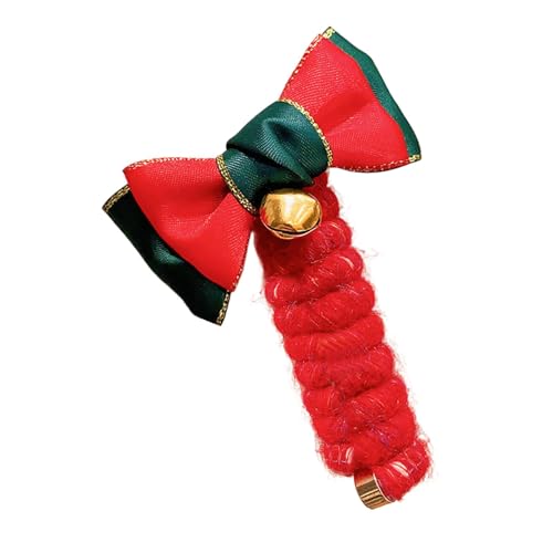 Weihnachts-Haar-Accessoires, Festival-Spiralhaargummis, Urlaub, keine Beschädigung, elastische Pferdeschwanz-Halter für Mädchen von Generisch