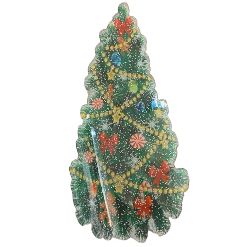 Weihnachts Haarklammern,Damen Acryl Weihnachts Haarspange | Niedliche Mode Barrettes Accessoires Für Halloween Herbst Damen Festliche jungfer Urlaub Teen Hochzeitsfeier von Generisch