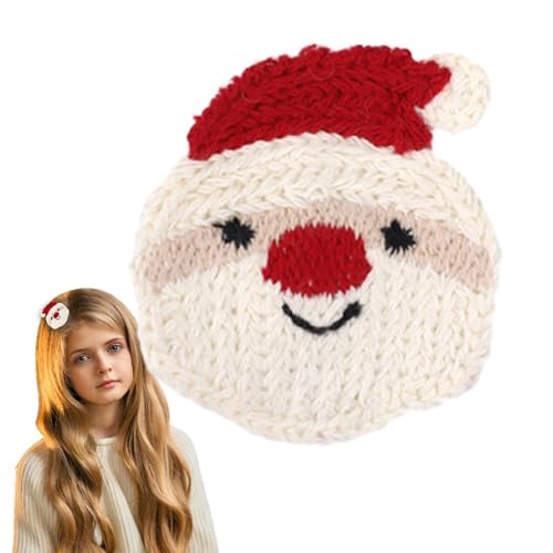 Weihnachts-Haarnadel-Zubehör – dekorative Häkel-Weihnachts-Haarnadel, Haar-Accessoires, tragbare Haarnadeln, Haarspangen für den Alltag, Verabredungen und Partys von Generisch