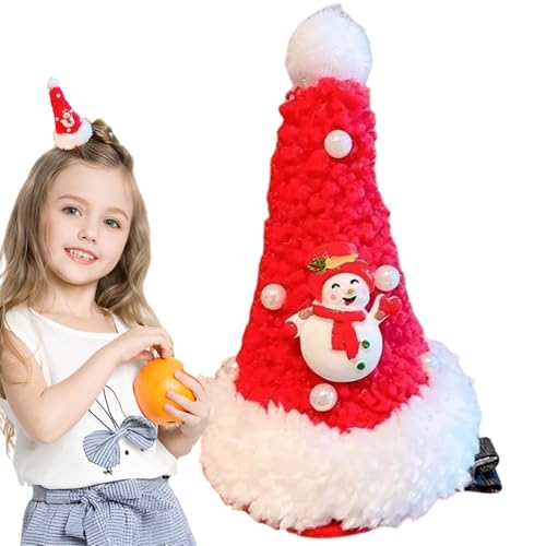 Weihnachts-Haarspangen,Weihnachts-Haarnadeln für Frauen | Haarspangen Dekor mit Perle | Leichtes Haarformwerkzeug für Mottopartys, Partys mit Freunden, Familientreffen, Schulaktivitäten von Generisch