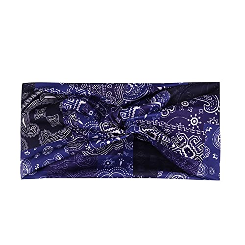 Weihnachts-Stirnband für Erwachsene, bedruckt, elastisches Kopfband, Bandana, Stirnband, elastisch, lässig, Stoff, verspielte Stirnbänder von Generisch