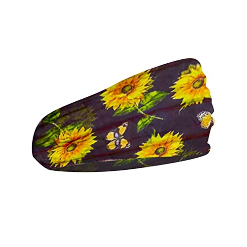 Weihnachts-Stirnband für Frauen und Frauen, bedrucktes Stirnband, elastisches Kopfband, Haarband, Bandana, Stirnband, nachhaltig, langlebig, elastisch, Hautpflege-Stirnbänder von Generisch