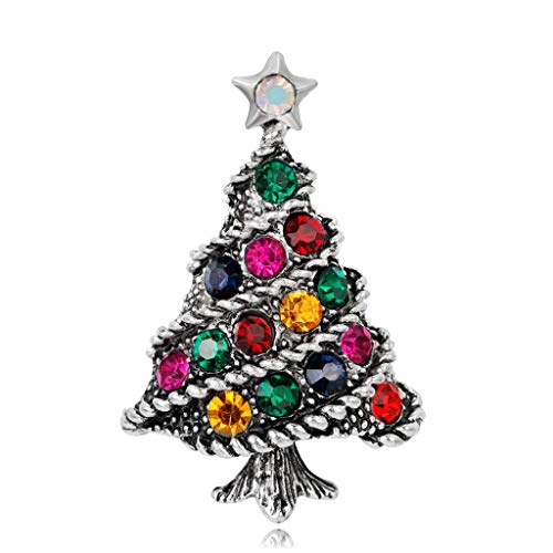 Weihnachtsbrosche winter kreative baum corsage charms ornamente modeschmuck langlebig und nützlichEin cleveres Design von Generisch