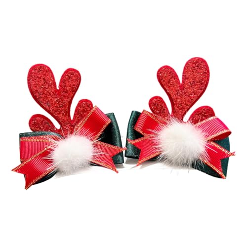Weihnachtsclips für Haare, Haarspangen für Frauen, Mehrzweck-Haarspangen Weihnachts-Haarnadel, Wunderschöne dicke Haarspangen, festlicher Haarschmuck für Weihnachtsveranstaltungen, Partys von Generisch