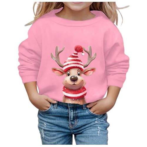 Generisch Weihnachtspullover Kinder 158 Weihnachtspullover Kinder Weihnachten Sweatshirt Pullover Mädchen Junge Christmas Weihnachtsoutfit Weihnachtspulli Weihnacht Weihnachtsmann Weihnachtskleidung von Generisch