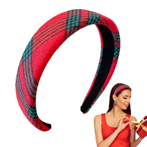 Weihnachtsstirnband, Weihnachtsstirnbänder für Frauen | Weihnachts-Haarschmuck | Stilvolles Weihnachts-Stirnband für Damen, dekoratives Weihnachts-Stirnband-Zubehör von Generisch