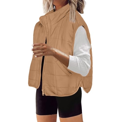 Weste Damen Kurze Steppweste Winter Warme Daunenweste Ärmellos Pufferjacke Leichte Übergangsweste Winterjacke Gilet Puffer Weste Outdoor Kurzeweste Gesteppt Westen Stehkragen Thermoweste Weste Damen Kurze Steppweste Winter Warme Daunenweste Ärmellos Pufferjacke Leichte Übergangsweste Winterjacke Gilet Puffer Weste Outdoor Kurzeweste Gesteppt Westen Stehkragen Thermoweste von Generisch